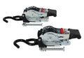 2 Pack 1'' x 10' Retractable Ratchet Straps K56333
