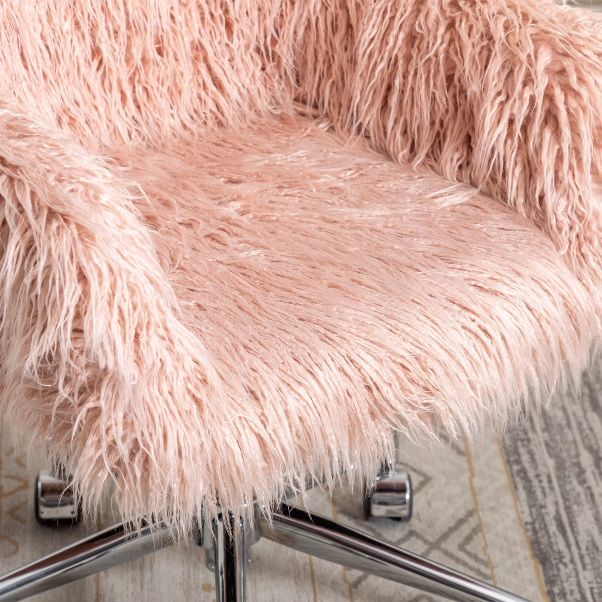 Faux Fur Home Office Chair P764479