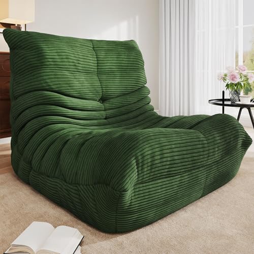 Grey Memory Foam Bean Bag Chair S6532