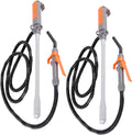 2PK Multi-Purpose Powered Liquid Transfer Pump, 110V AC / 12VDC, 2.8 GPM H6539