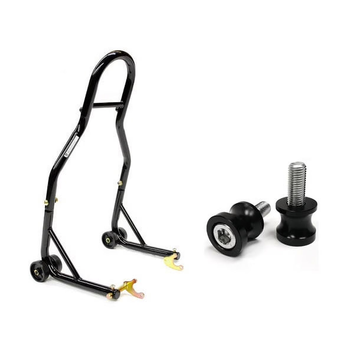 Motorcycle Rear Swingarm Lift Stand with Spools H763