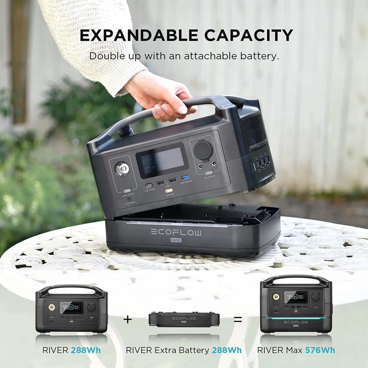 Portable Power Station 288Wh 600W AC Output P17213