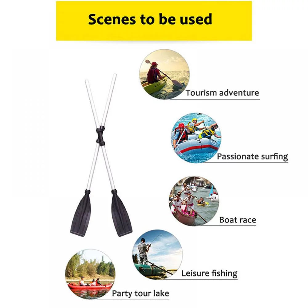 Aluminum Alloy Floating Kayak Paddles 1 Pair X952960