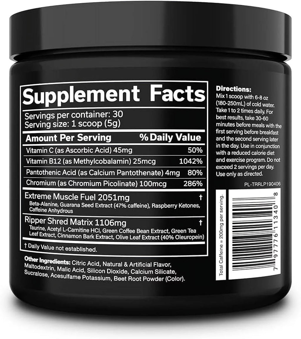 Fat Burner Weight Loss Formula 30 Serves P154173