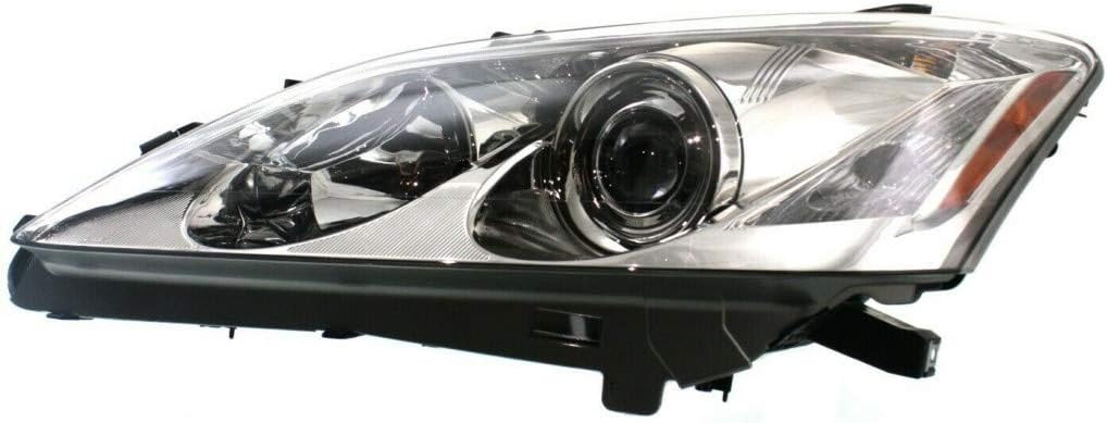 Driver Side Halogen Headlight for Lexus ES350 2007 2008 2009 V5179