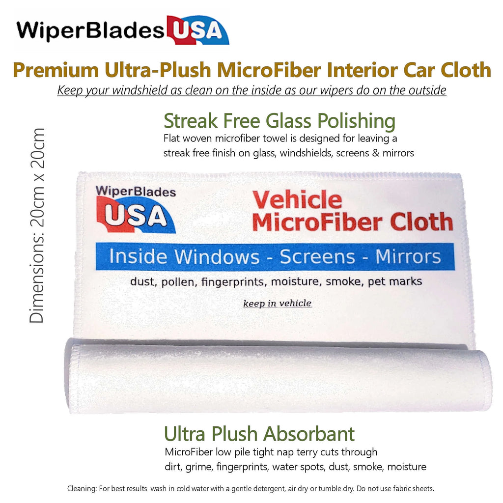 Beam Blade Wipers Set of 3 with Rear Wiper U853387