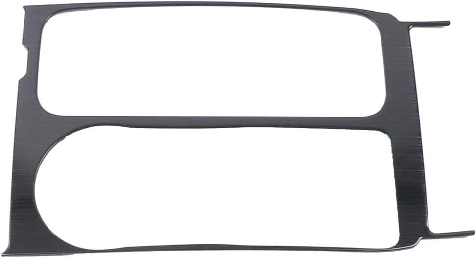Carbon Fiber Grain Center Console Shift Frame Cover Trim Stickers 2pcs L99356