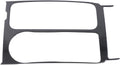 Carbon Fiber Grain Center Console Shift Frame Cover Trim Stickers 2pcs L99356