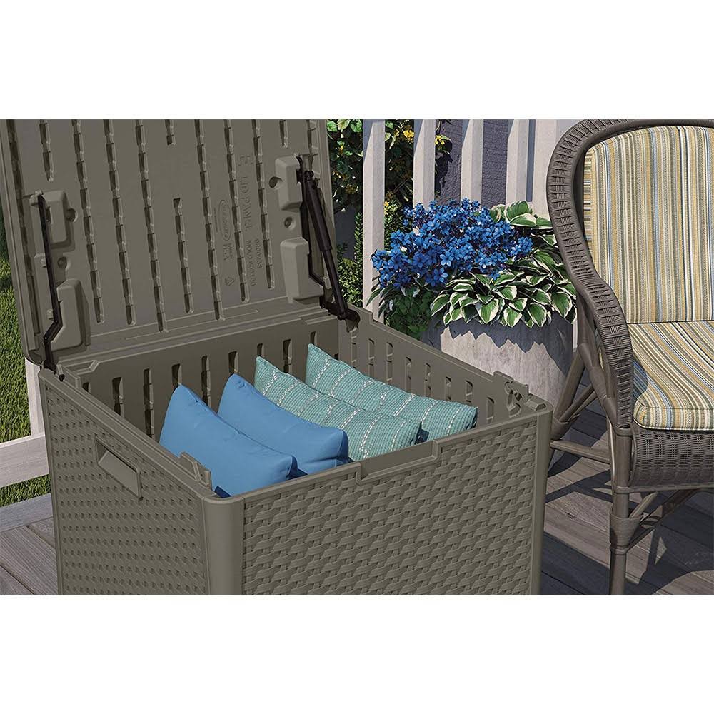 60 Gallon Resin Storage Deck Box 2 Pack H16557