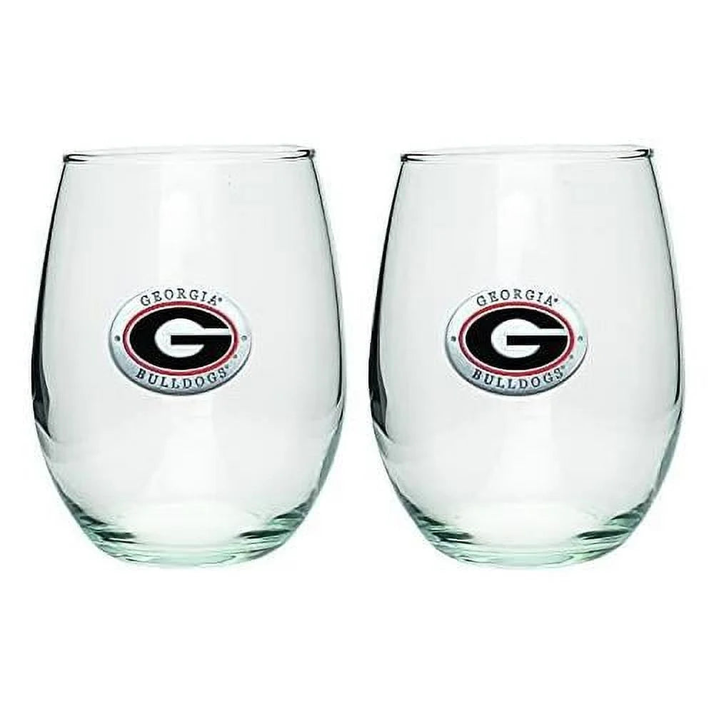 Stemless Glass Goblets Set Of 2 I8811