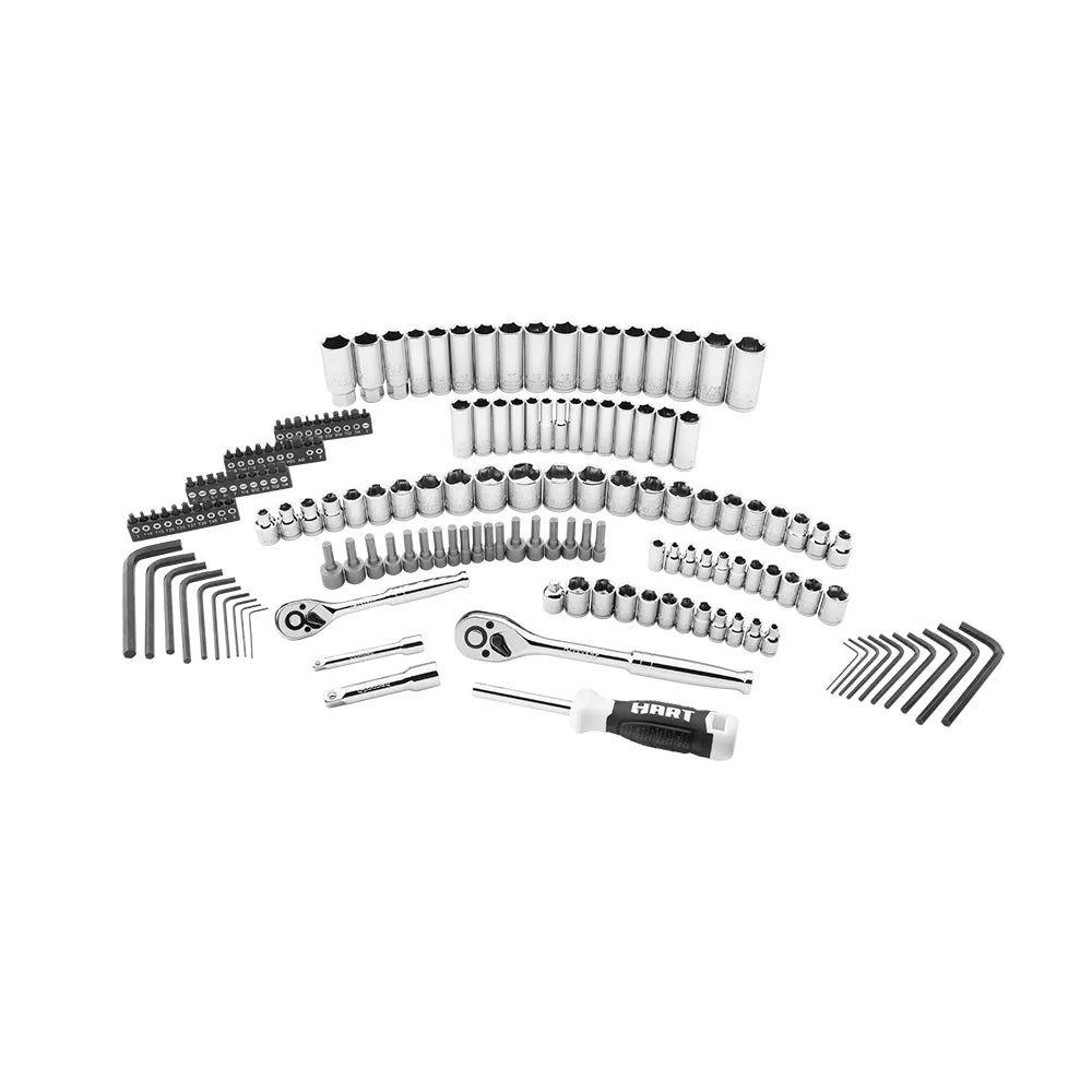 160-Piece Chrome Finish Mechanics Tool Set A8313