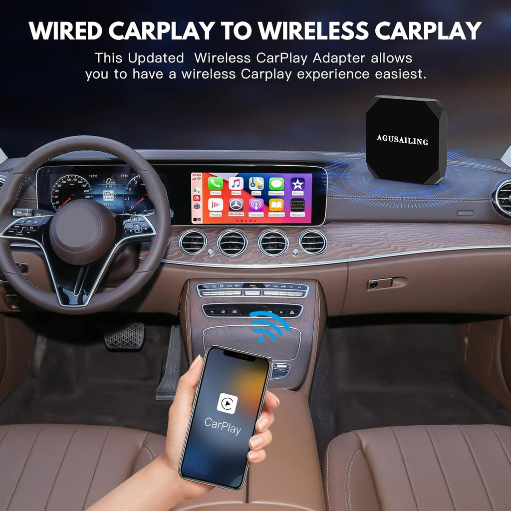 Wireless CarPlay Adapter for Factory Wired CarPlay Cars F1859
