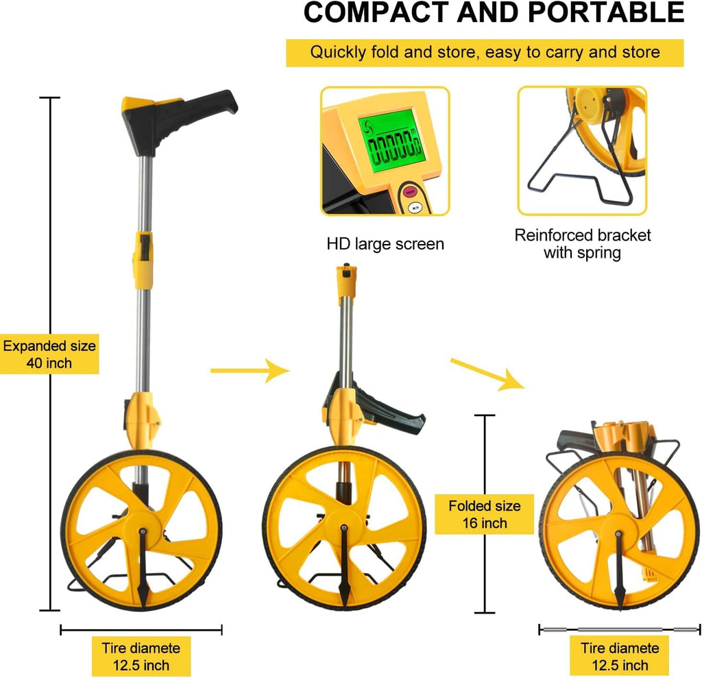 12-Inch Digital Measuring Wheel V971