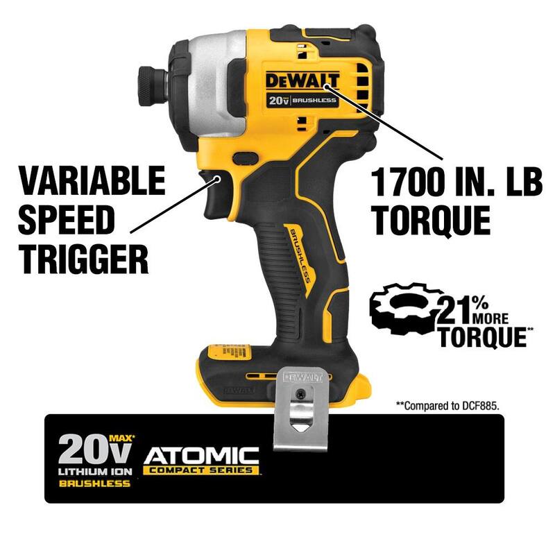 Brushless Cordless Compact Drill/Impact 2 Tool Combo Kit W38501
