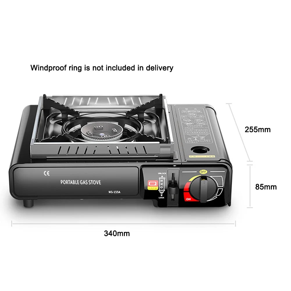 Outdoor Butanes Stove 2.9KW Cassette Stove R8983