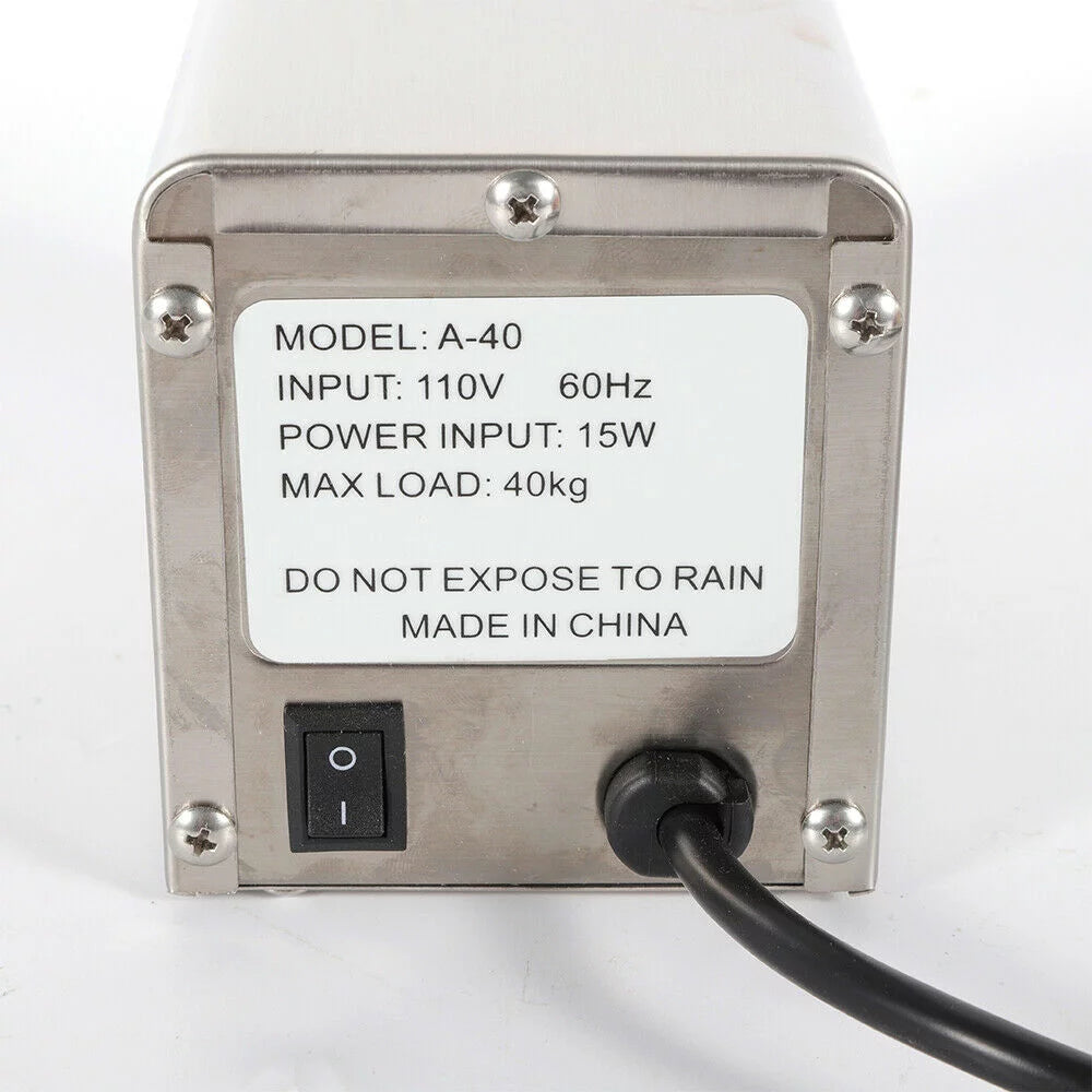 Stainless Steel Electric Rotisserie Grill 15W 110V P6286