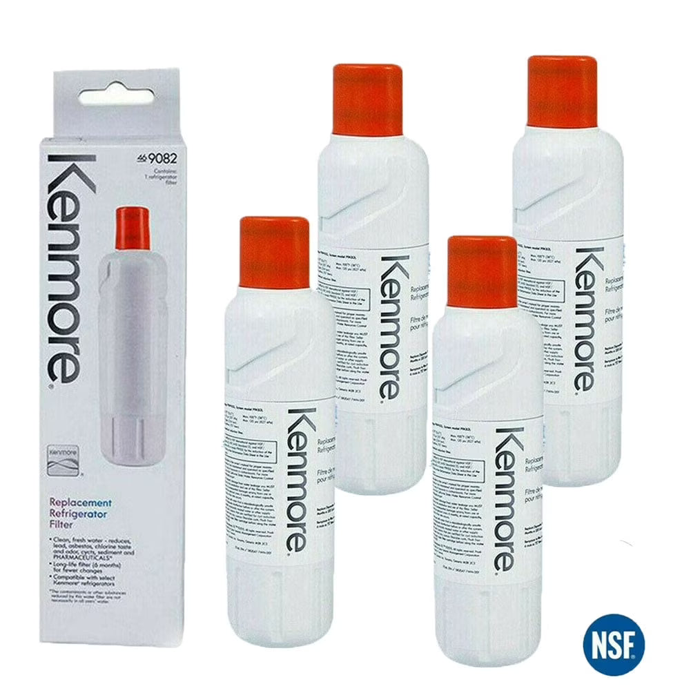 4 Pack Refrigerator Water Filter U86365