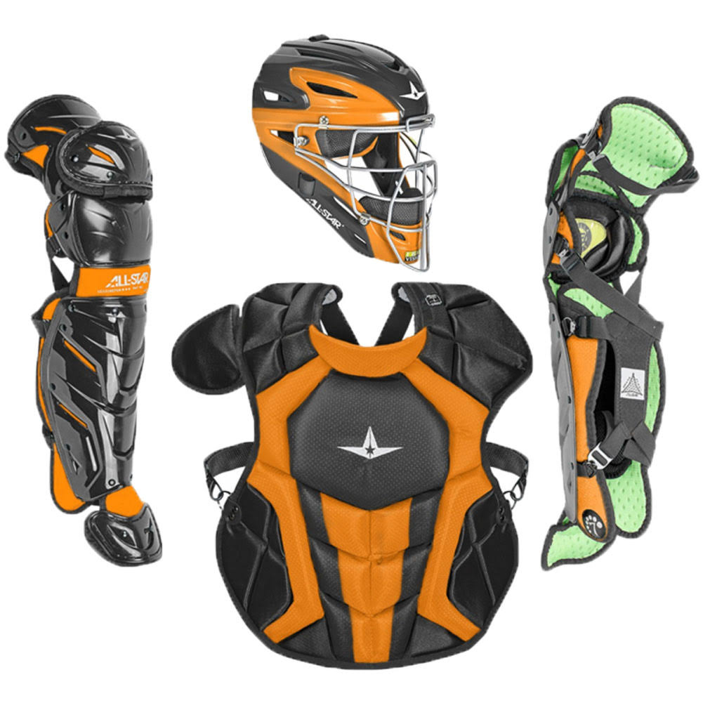 Black/Orange Catcher's Set D229