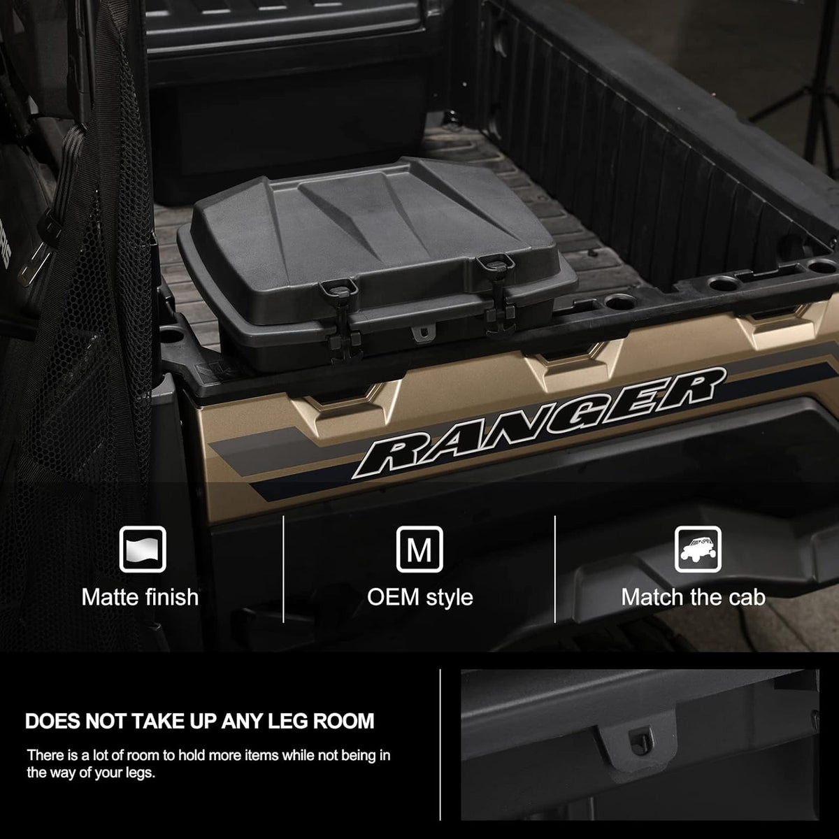 Rear Cargo Box Trunk Bed Tool Storage Bin J414213