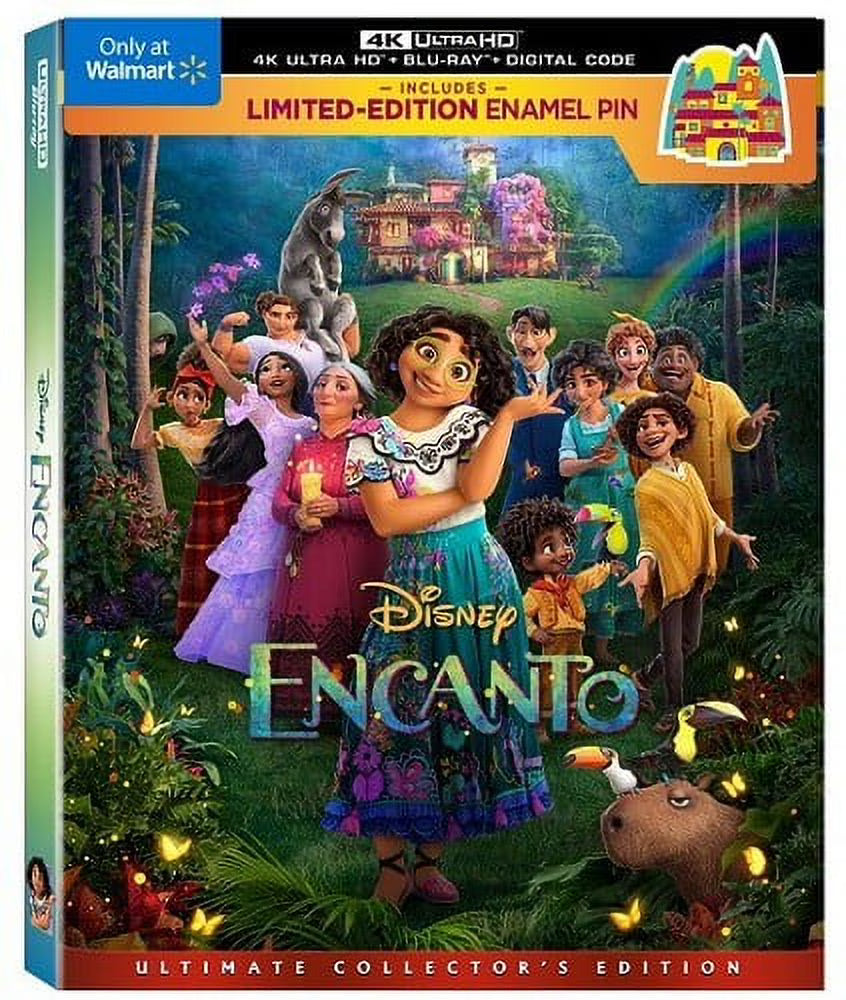 Encanto 4K Ultra HD + Blu-Ray + Digital Code Enamel Pin A7800