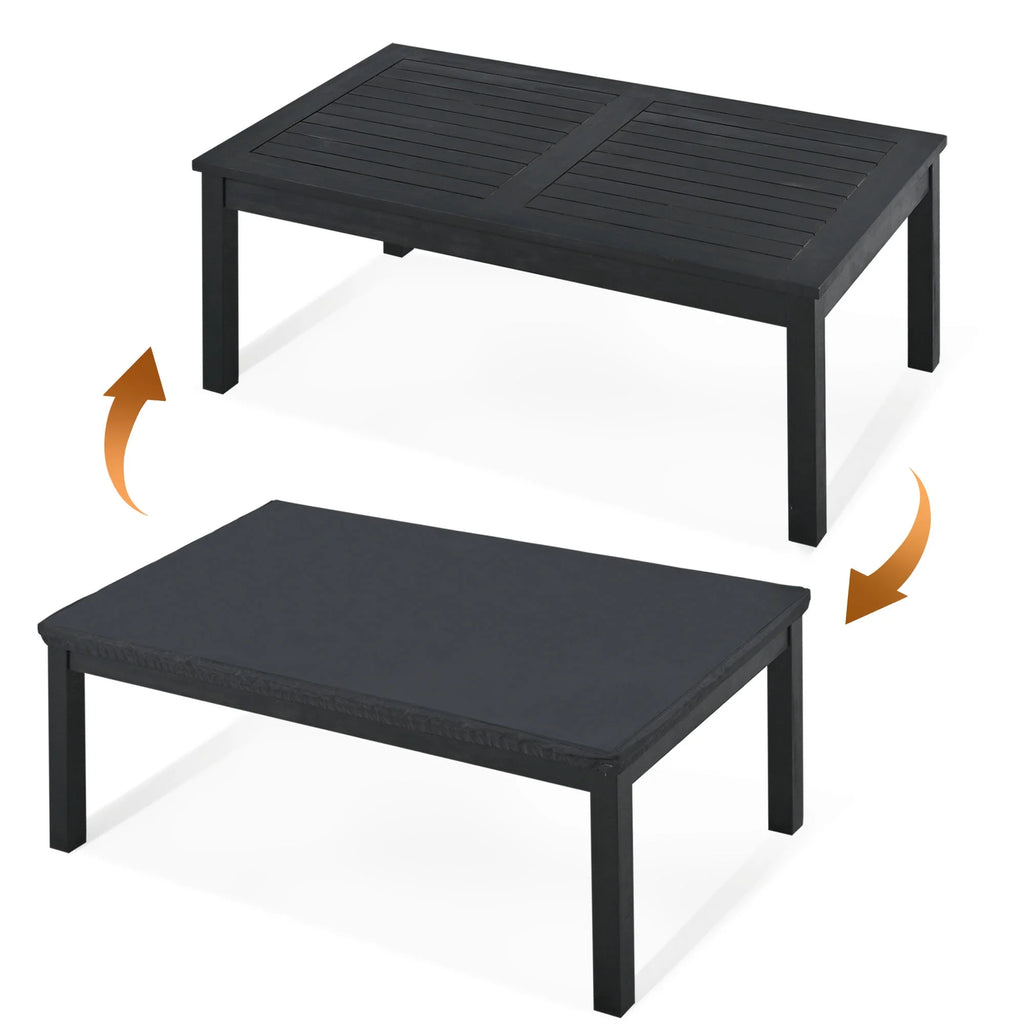 Acacia Solid Wood 4-Piece Outdoor Sofa I620