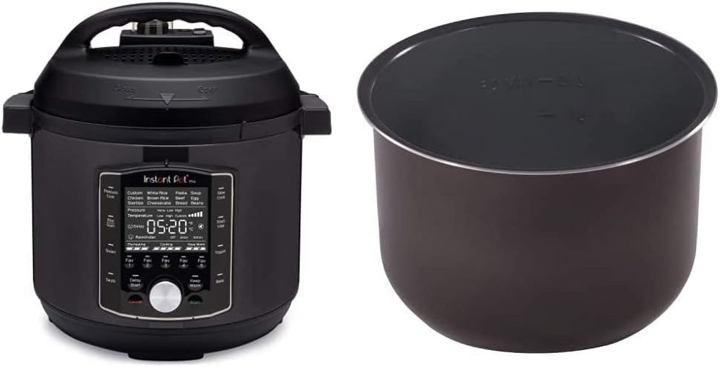 10-in-1 Slow Cooker with 8 Quart Ceramic Non Stick Inner Cooking Pot D4799