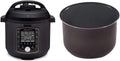 10-in-1 Slow Cooker with 8 Quart Ceramic Non Stick Inner Cooking Pot D4799