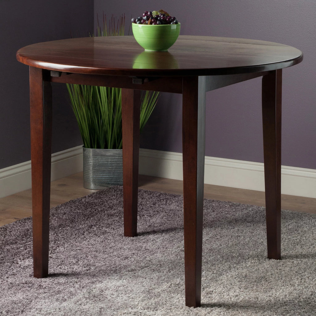 Round Drop Leaf Dining Table S801695