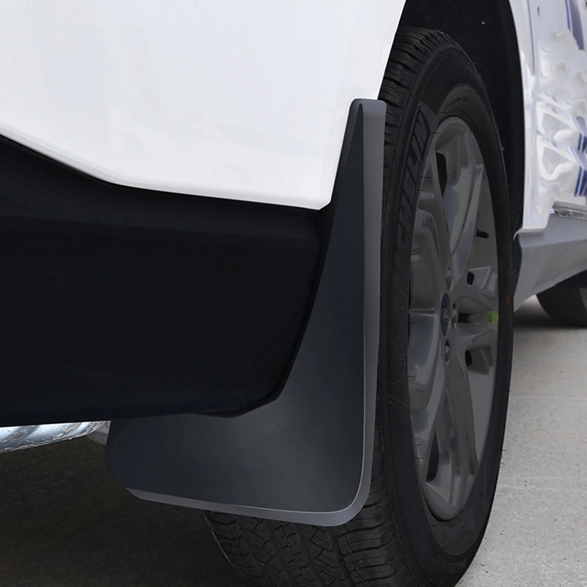 4PCS Front & Rear Mud Flap Splash Guards Fender Flare Mudguard Full Set with Hardware Accessories W64308