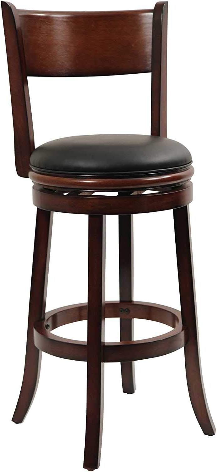 Cappuccino 29-Inch Swivel Stool K957