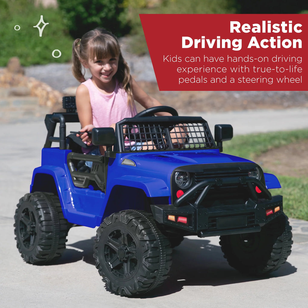 12V Kids Ride On Truck Car with Parent Remote Control U44871