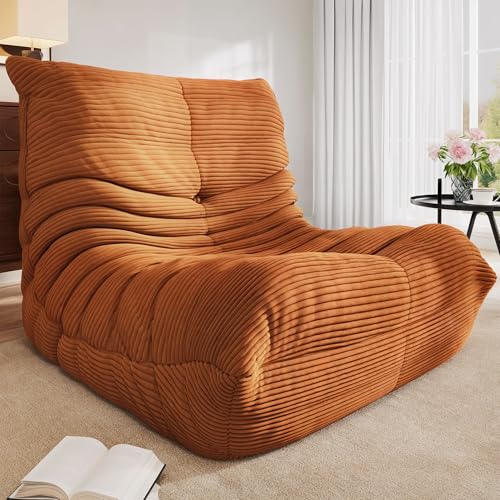 Grey Memory Foam Bean Bag Chair S6532