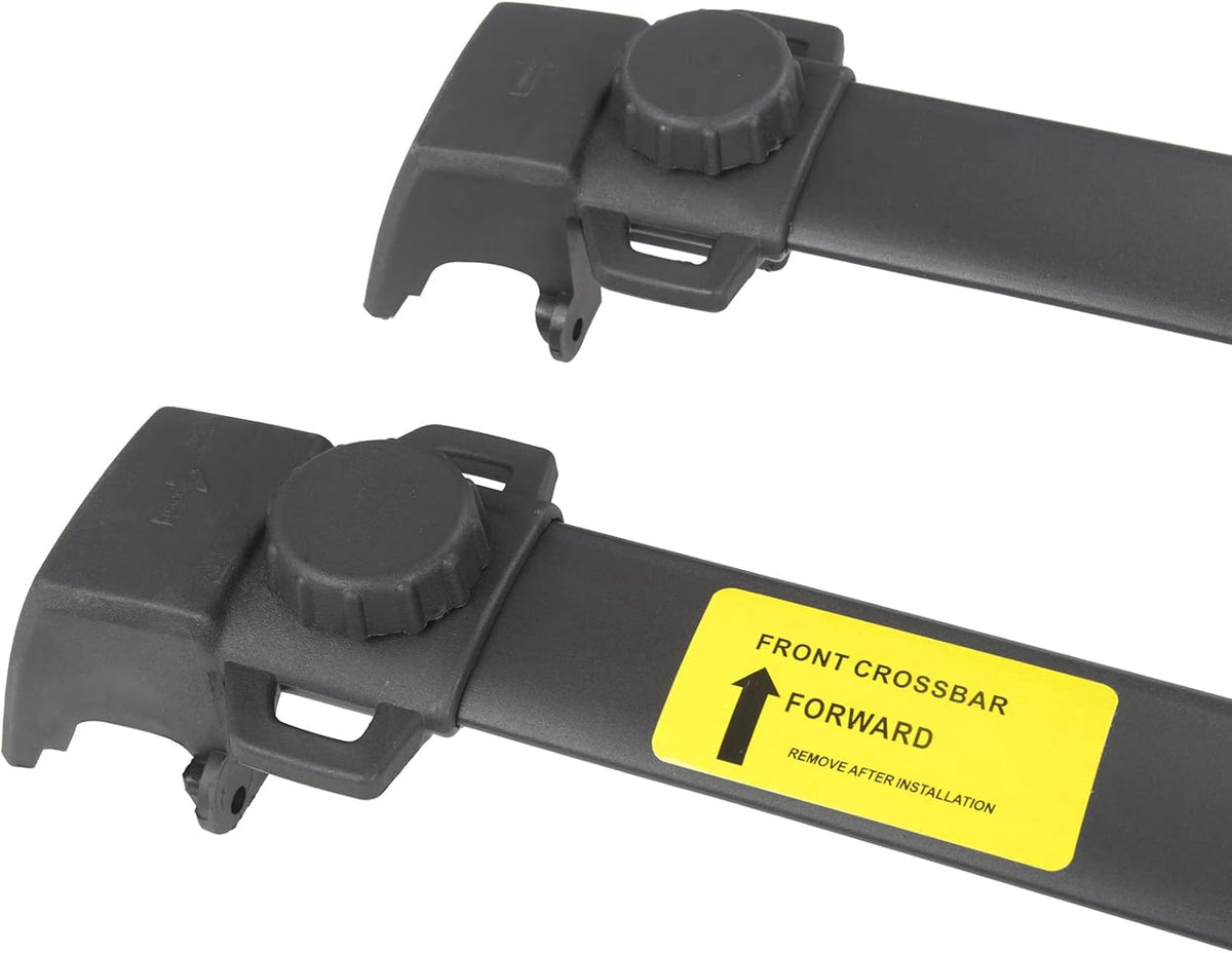 Black Roof Rack Cross Bar Rail Q9978