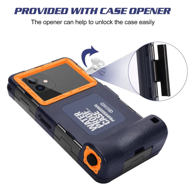 Waterproof Protective Case for Motorola Moto G7 and Phones Up to 6.9 Inch B390817
