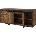 Farmhouse Wood TV Stand Q48582