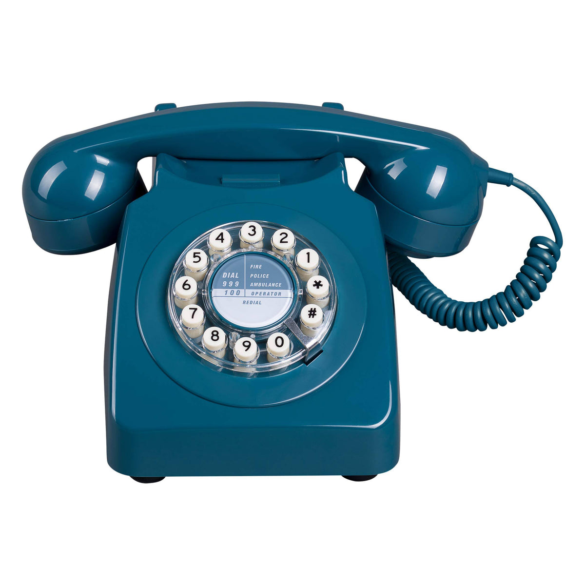Rotary Design Landline Telephone Biscay Blue C986575