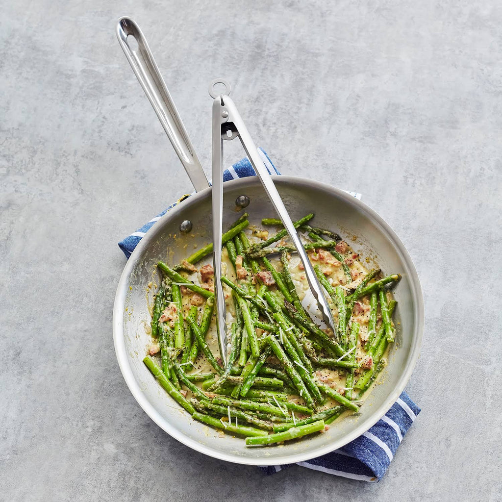 Brushed Stainless 10x22 Fry Pan T1479