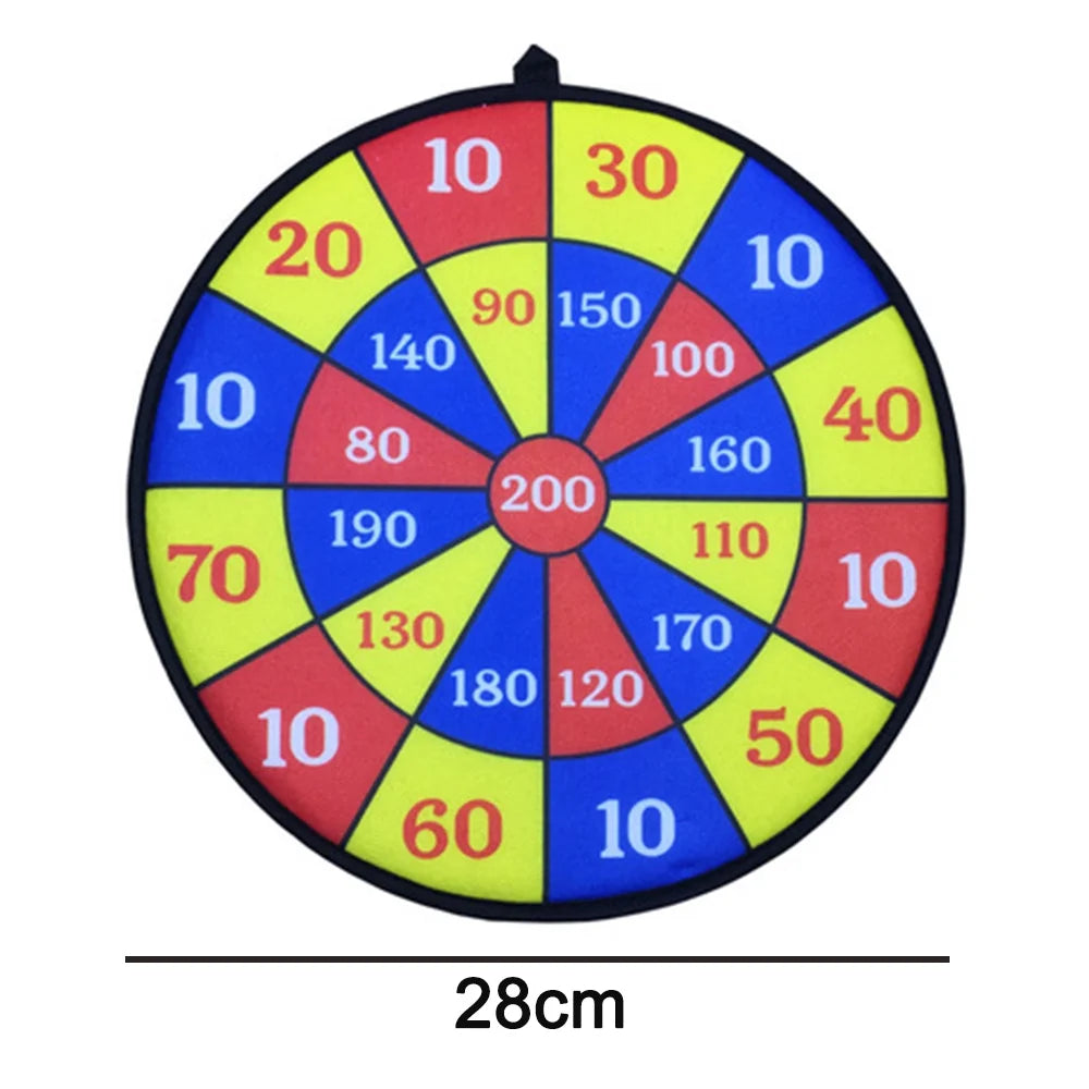 Large Fabric Dartboard with 6 Sticky Balls and a Hook Y7693