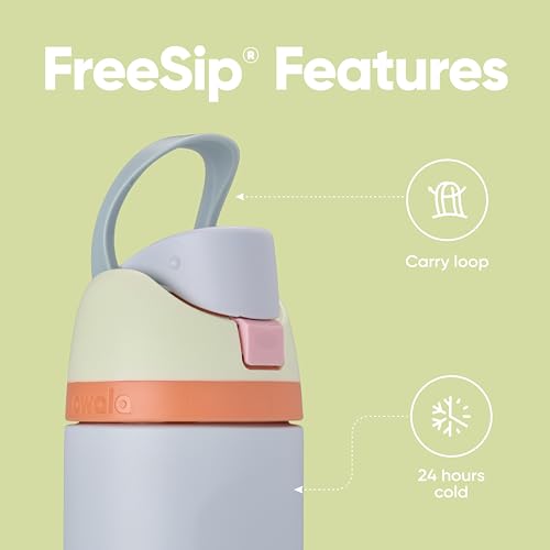 Kids Insulated Stainless Steel Water Bottle with Straw, 16 oz P823885