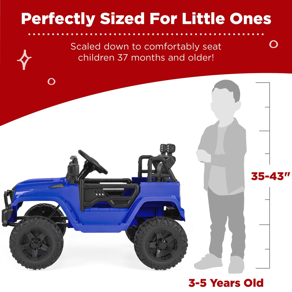 12V Kids Ride On Truck Car with Parent Remote Control U44871