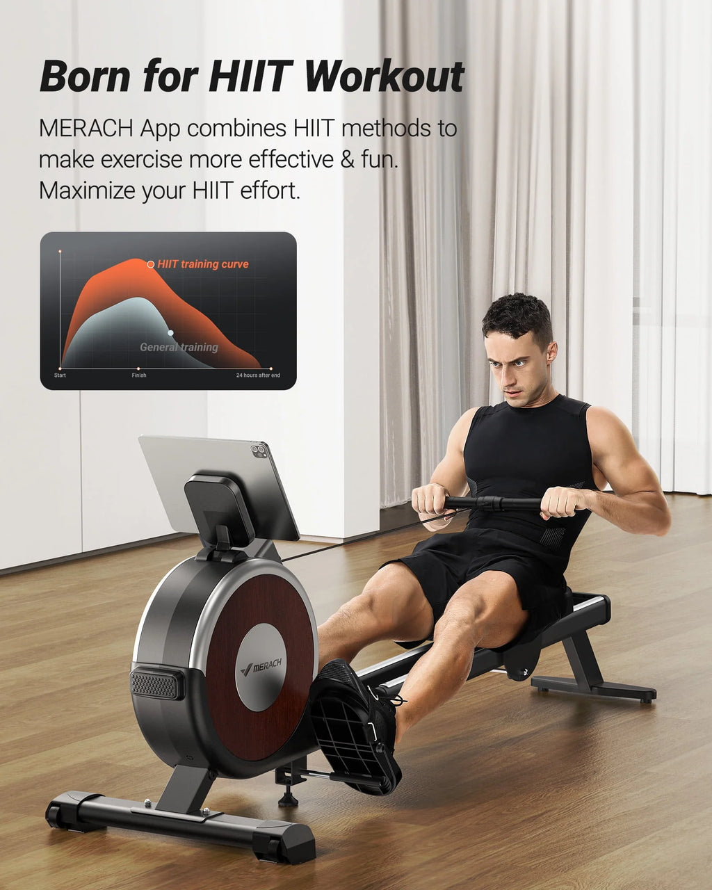 Quiet Magnetic Rower H21698