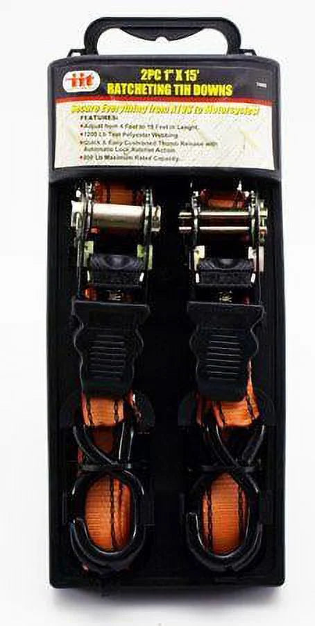 Tie Down, 1 in. x 15 ft. - 2 Piece A2472