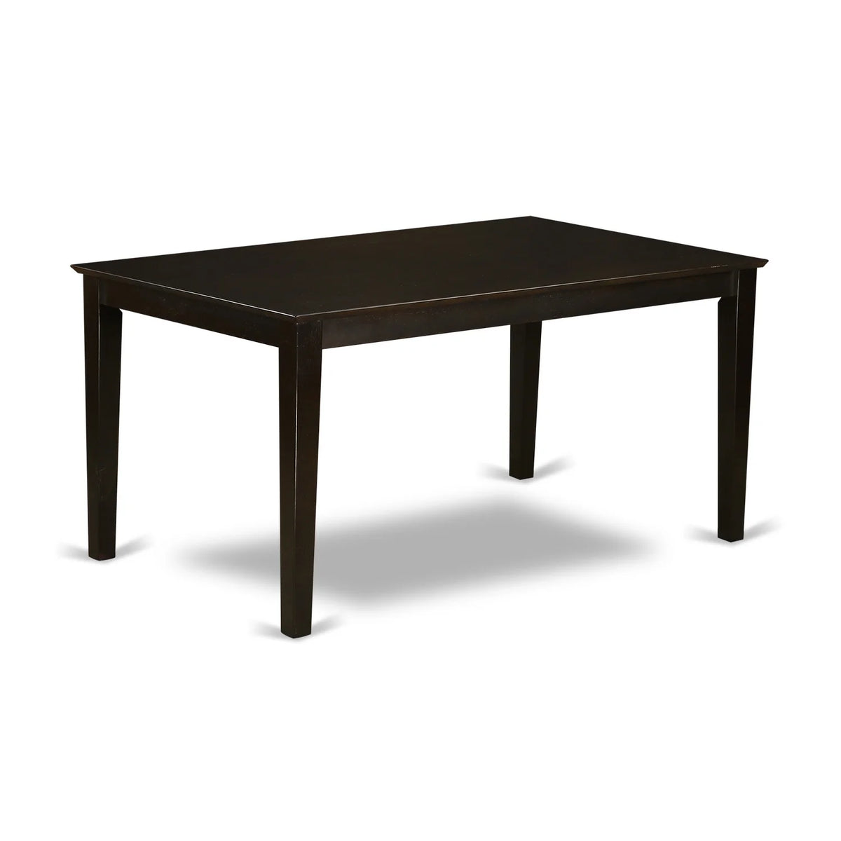 5 Piece Rectangular Dining Table Set with Wooden Seat Chairs J428074