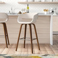 Beige Counter Stool Q66557