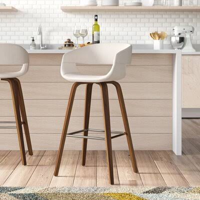Beige Counter Stool Q66557
