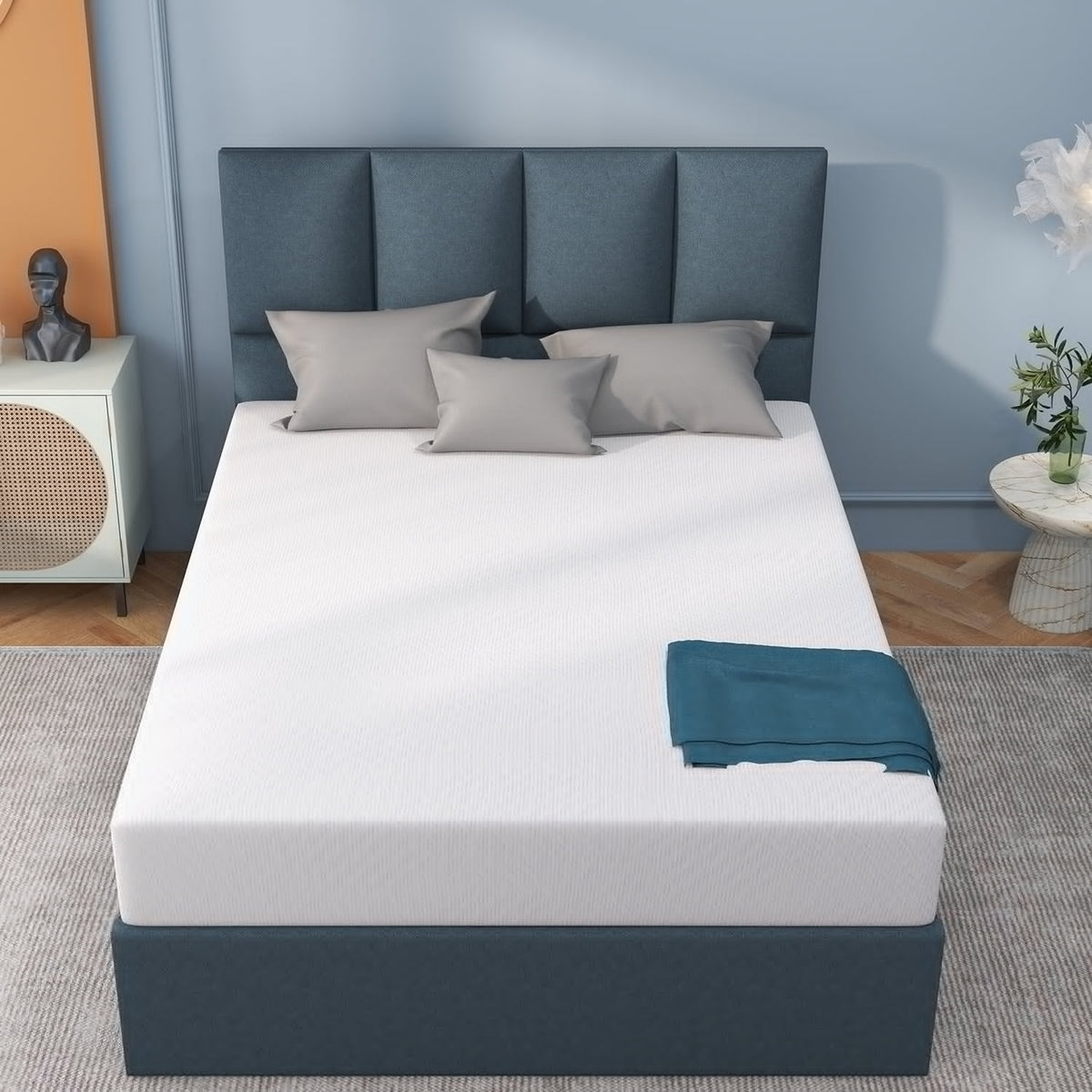 6 Inch Medium Firm Memory Foam Mattress H74628