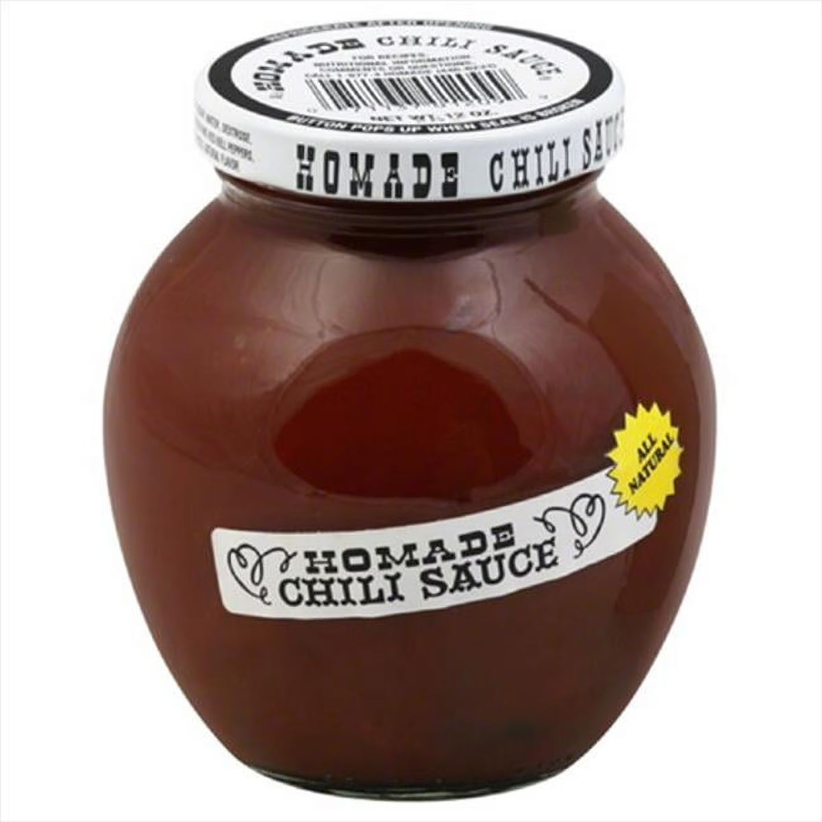 Chili Sauce, 12 OZ, Pack of 12 U4398