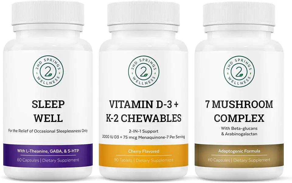 Mushrooms Sleep and Sunshine Wellness Bundle U50891