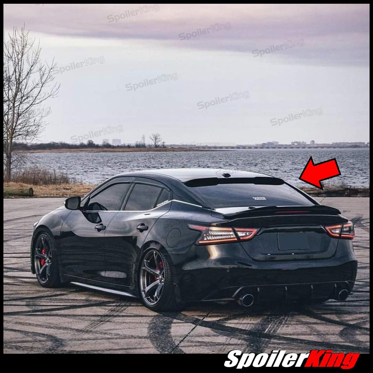Roof Spoiler Center Cut Compatible with Nissan Maxima 2016-on O5884