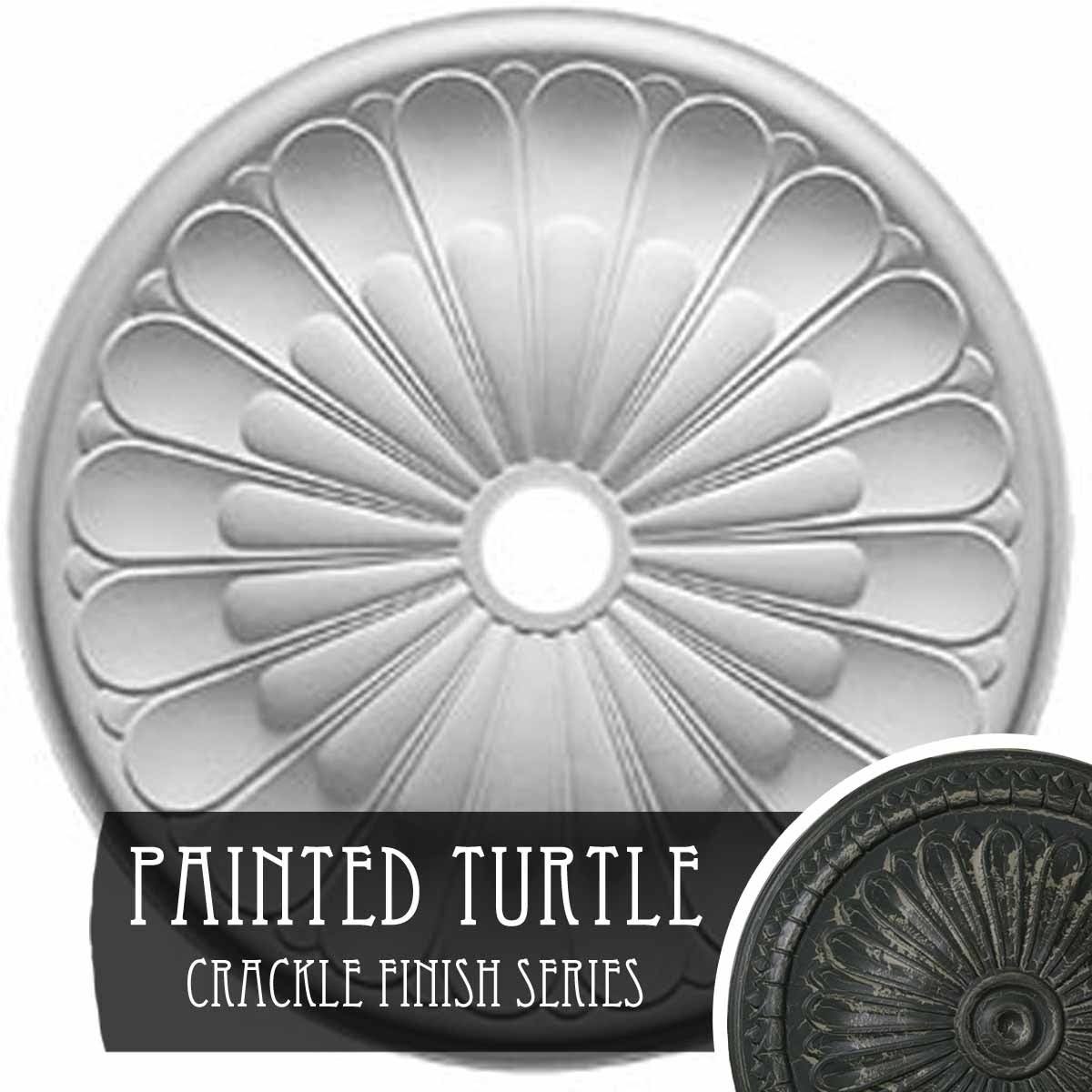 31 5/8x22OD x 3 5/8x22ID x 1 7/8x22P Ceiling Medallion U4669